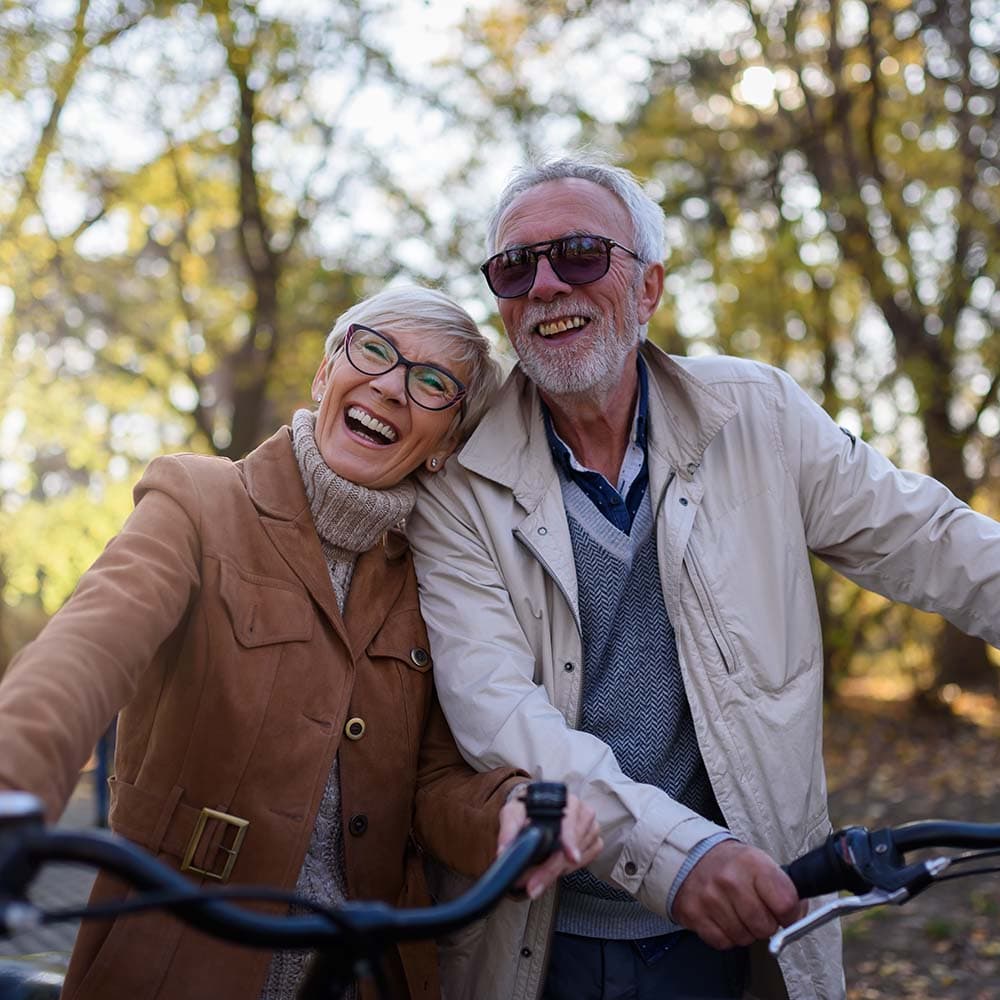 Elderly couple